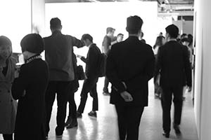 Opening of the M+ exhibition 'Moving Images', Midtown POP, Causeway Bay, 12 March 2015