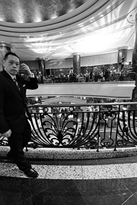 Grand Hyatt hotel, Wanchai, 13 March 2015