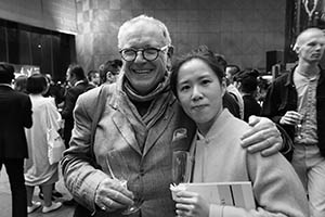 An Art Basel afterparty at the Grand Hyatt, Wanchai, 13 March 2015