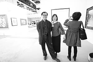 Wang Weijen and Flora Fu, Art Basel, Convention and Exhibition Centre, Wanchai, 14 March 2015