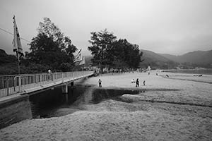 Silvermine Bay Beach, Lantau, 15 March 2015