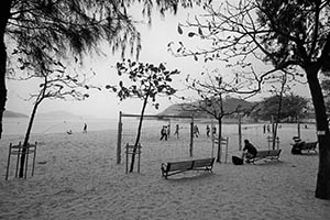 Silvermine Bay Beach, Lantau, 15 March 2015