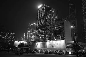 Night view, Edinburgh Place, 3 March 2015