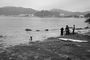 Silvermine Bay Beach, Lantau, 15 March 2015