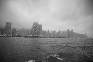 Hong Kong Island and Victoria Harbour, 15 March 2015