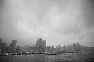 Hong Kong Island and Victoria Harbour, 15 March 2015