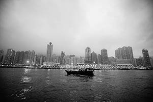 Hong Kong Island (Sai Ying Pun, Shek Tong Tsui) and Victoria Harbour, 15 March 2015