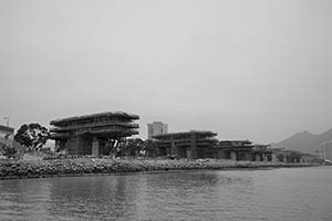 The Hong Kong - Zhuhai - Macau Bridge under construction, 22 March 2015