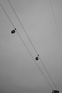 Ngong Ping cable car, near Tung Chung, 22 March 2015