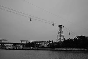 Ngong Ping cable car, near Tung Chung, 22 March 2015