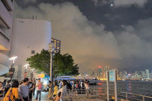Victoria Harbour, Tsim Sha Tsui, 4 April 2015