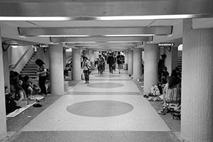 Underpass from Chater Road to Edinburgh Place , 5 April 2015