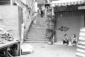 Jervois Street, Sheung Wan, 6 April 2015