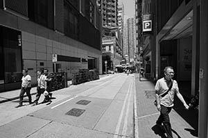 Street scene, Wanchai, 14 April 2015