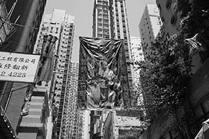 Advertisement for a snake restaurant, Tai Yuen Street, Wanchai, 14 April 2015