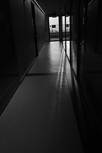 Corridor, Run Run Shaw Tower, HKU, 28 April 2015