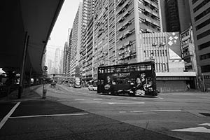 Tram, Connaught Road West, Sheung Wan, 26 April 2015
