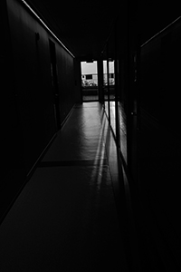 Corridor, Run Run Shaw Tower, HKU, 28 April 2015