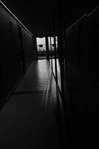 Corridor, Run Run Shaw Tower, HKU, 28 April 2015