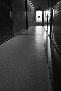 Corridor, Run Run Shaw Tower, HKU, 28 April 2015