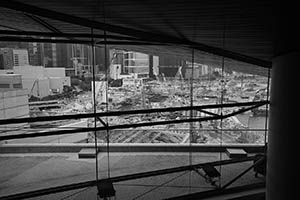 View from the Hong Kong Convention and Exhibition Centre, Wanchai, 3 April 2015