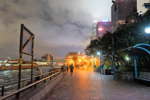 Victoria Harbour, Sheung Wan, 4 April 2015