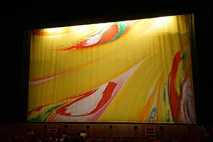 Safety Curtain in the Hong Kong Cultural Centre, Tsim Sha Tsui, 6 April 2015