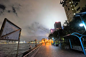 Victoria Harbour, Sheung Wan, 4 April 2015