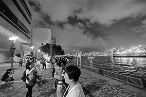 Victoria Harbour, Tsim Sha Tsui, 4 April 2015