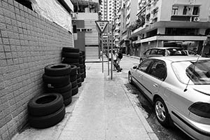 Tyres, Tai Hang, 31 May 2015