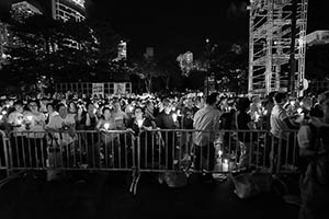 June 4th memorial rally, Victoria Park, 4 June 2015