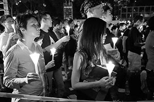 June 4th memorial rally, Victoria Park, 4 June 2015