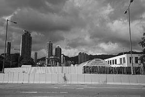 Outside Hong Kong Aviation Club, Sung Wong Toi Road, To Kwa Wan, 7 June 2015