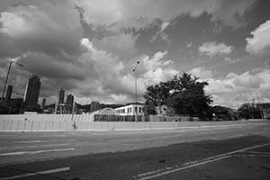 Outside Hong Kong Aviation Club, Sung Wong Toi Road, To Kwa Wan, 7 June 2015