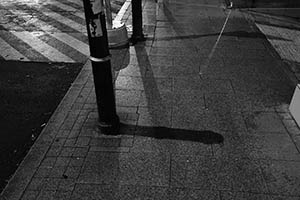 Shadows on the ground, Sheung Wan, 10 June 2015