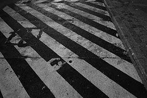 Shadows on the ground, Sheung Wan, 10 June 2015