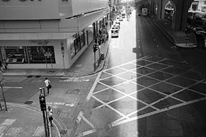 Street view, Connaught Road Central, Hong Kong Island, 13 June 2015