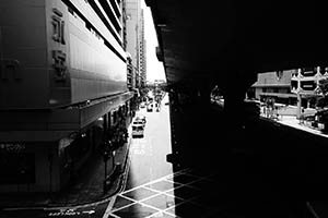 Street view, Connaught Road Central, Hong Kong Island, 13 June 2015