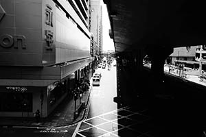 Street view, Connaught Road Central, Hong Kong Island, 13 June 2015