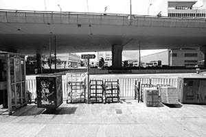 Street view, Connaught Road West, Sheung Wan, 14 June 2015