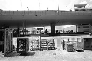 Street view, Connaught Road West, Sheung Wan, 14 June 2015