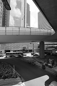 Rumsey Street Flyover and Connaught Road Central, Sheung Wan, 16 June 2015