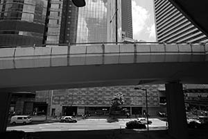 Rumsey Street Flyover and Connaught Road Central, Sheung Wan, 16 June 2015