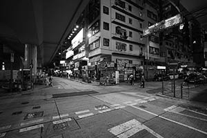 Street view, O'Brien Road, Wanchai, 19 June 2015