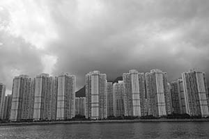 Ma On Shan skyline, 21 June 2015