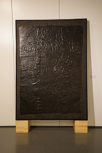 Artwork by Yang Jiechang on display in the exhibition 'Good Morning Hong Kong' at the Hong Kong Central Library, Causeway Bay, 25 June 2015