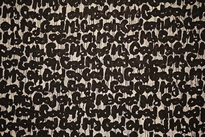 Detail of artwork by Yang Jiechang on display in the exhibition 'Good Morning Hong Kong'  at the Hong Kong Central Library, Causeway Bay, 25 June 2015