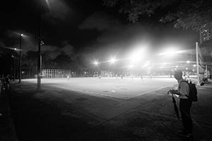 Victoria Park at night, Causeway Bay, 25 June 2015