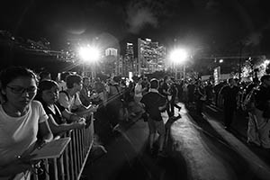 The annual memorial rally in Victoria Park in remembrance of the events of 1989, 4 June 2015