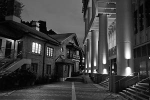 Renovated heritage structure on the HKU Centennial Campus, 7 July 2015